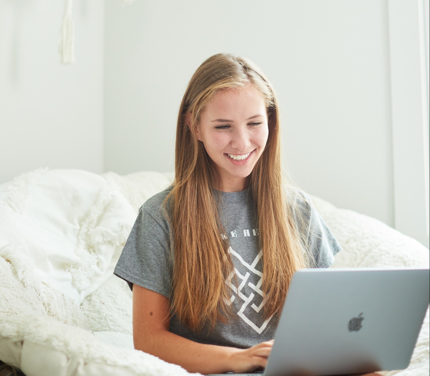 LUAO dual enrollment student work at home on courses