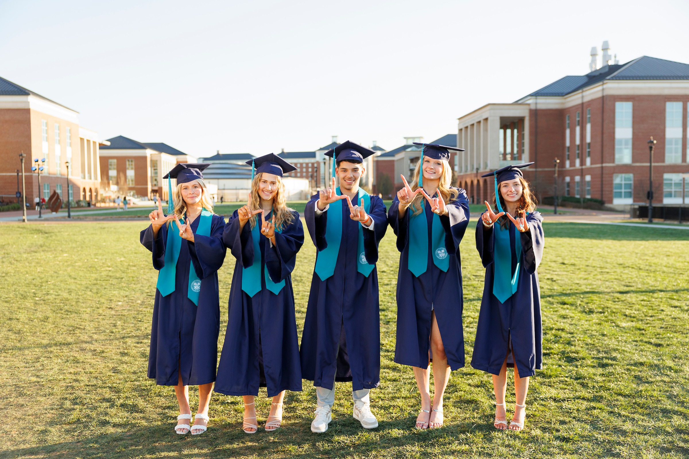 LUOA Students Celebrating 2025 Graduation