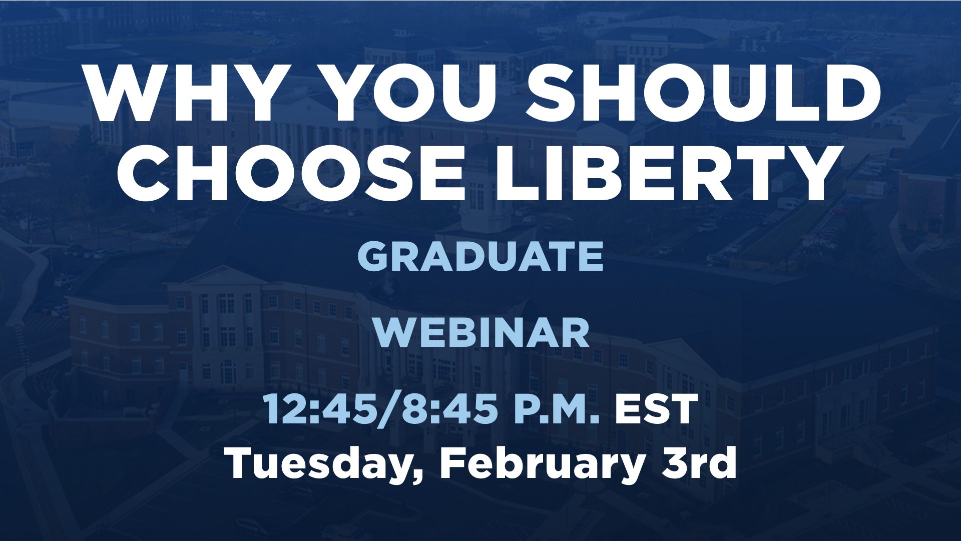 2.3.2026 Why You Should Choose Liberty Graduate