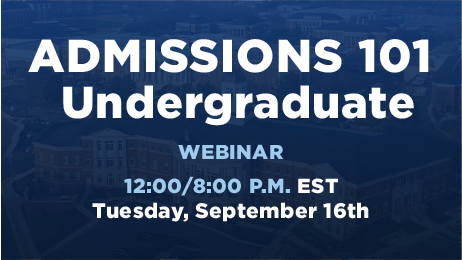 9.16.2025 Admissions 101 Undergraduate