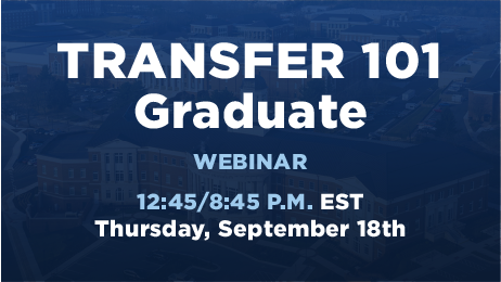 9.18.2025 Transfer 101 Graduate