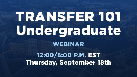 9.18.2025 Transfer 101 Undergraduate