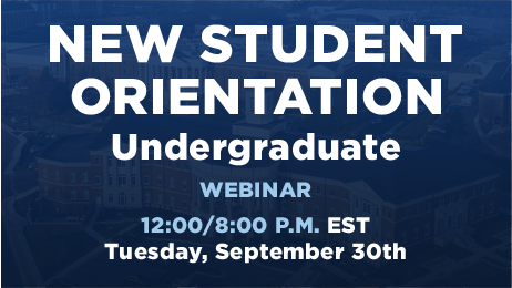 9.30.2025 New Student Orientation Undergraduate