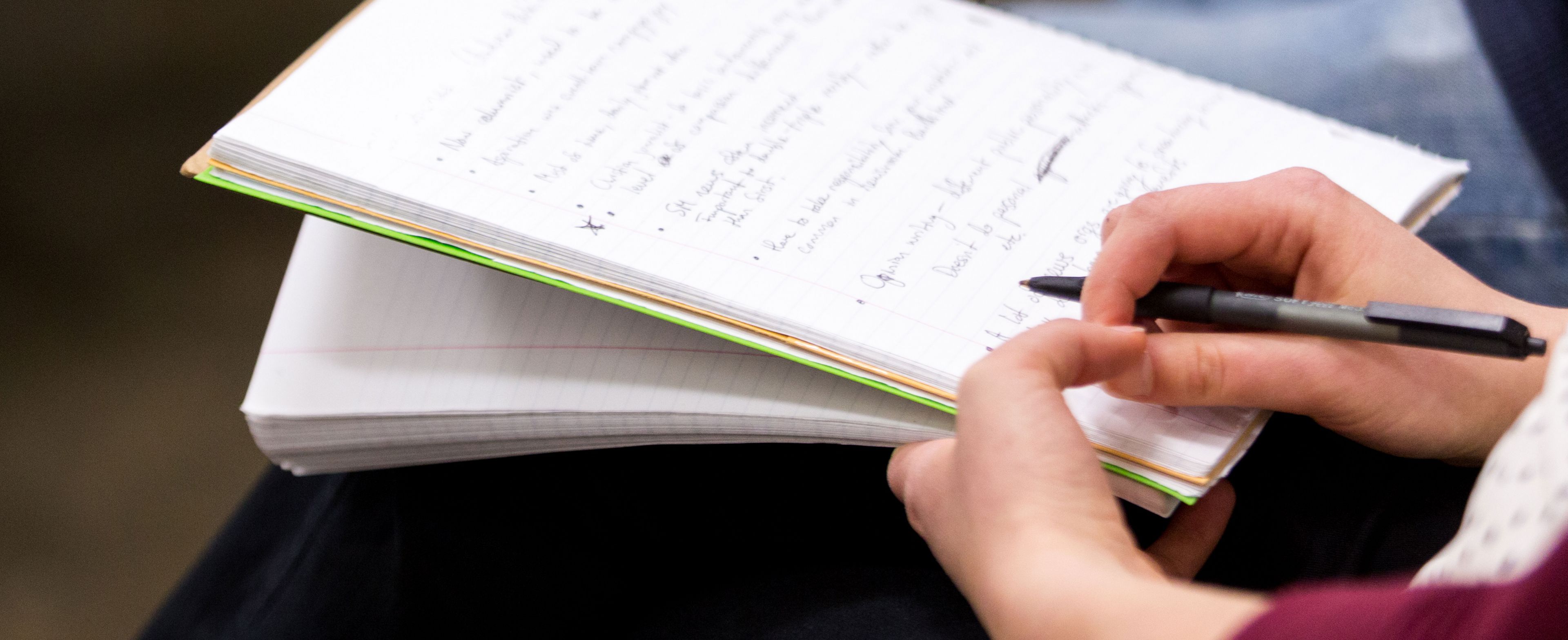 Advanced degrees for writers