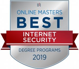 OnlineMasters.com Best Internet Security Degree Programs 2019