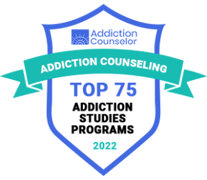 Addiction Counselor Badge Top 75