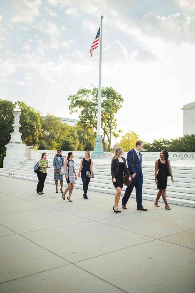 LU Students In Washington DC