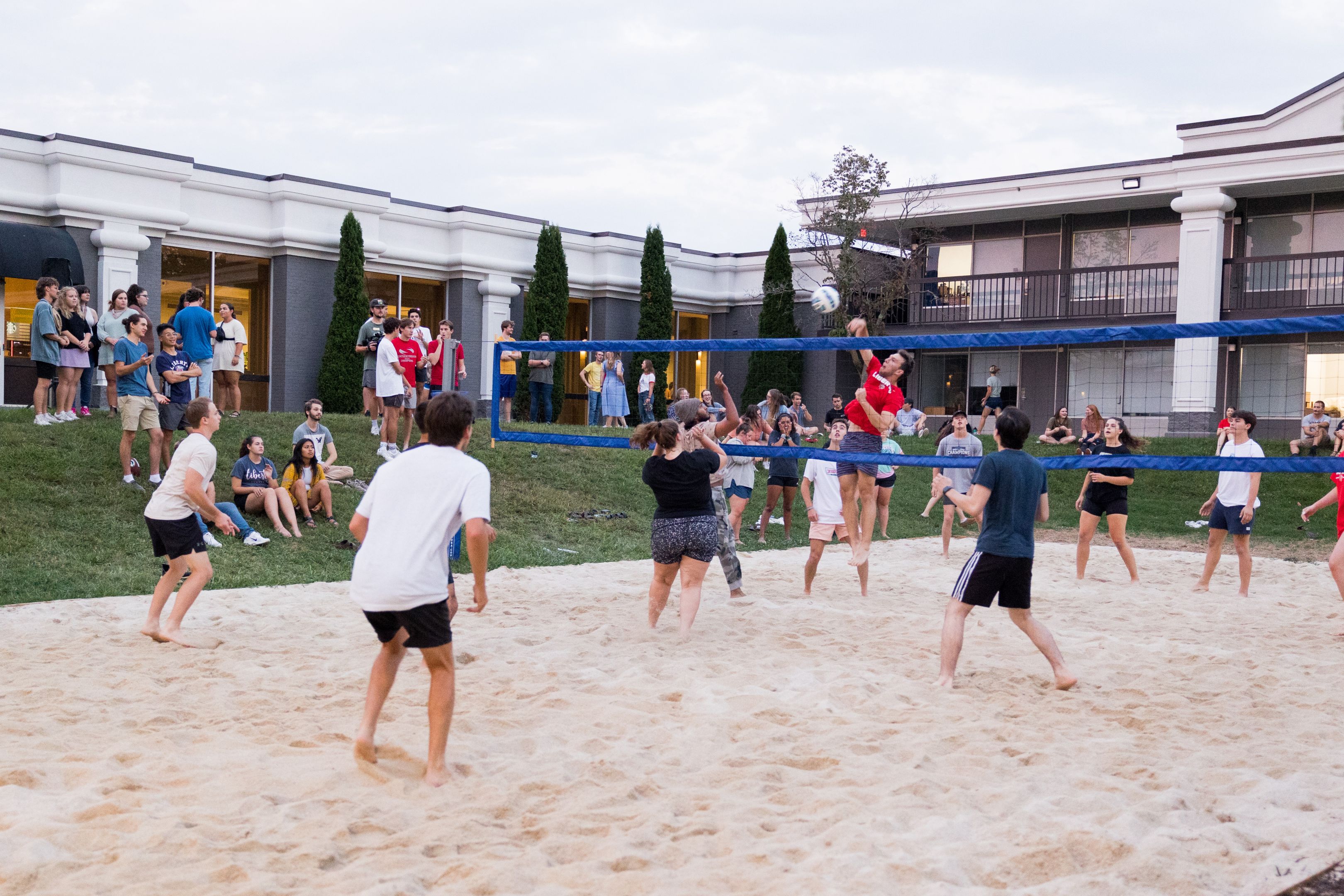 Liberty's Annex Dorm Volley Pool Court