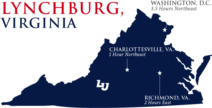 Lynchburg Map