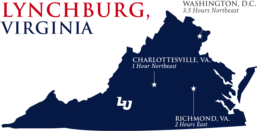 Virginia And Beyond Map