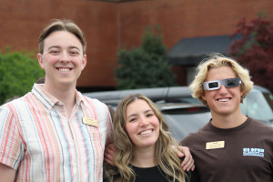 Photo of Brandon Bullock with friends.