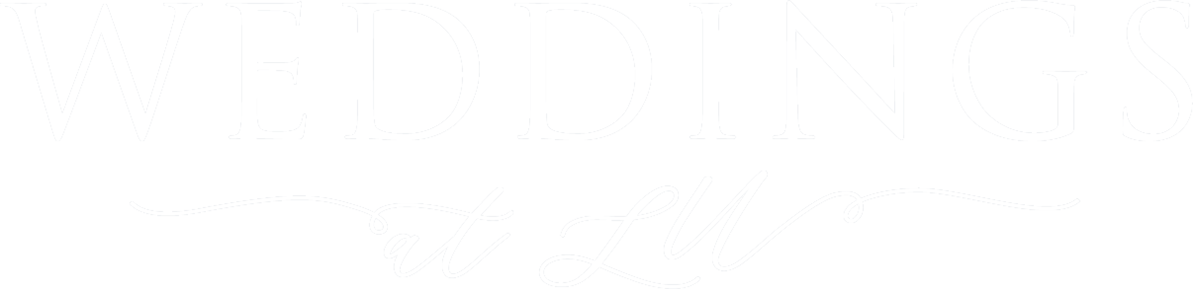 Weddings at LU Logo