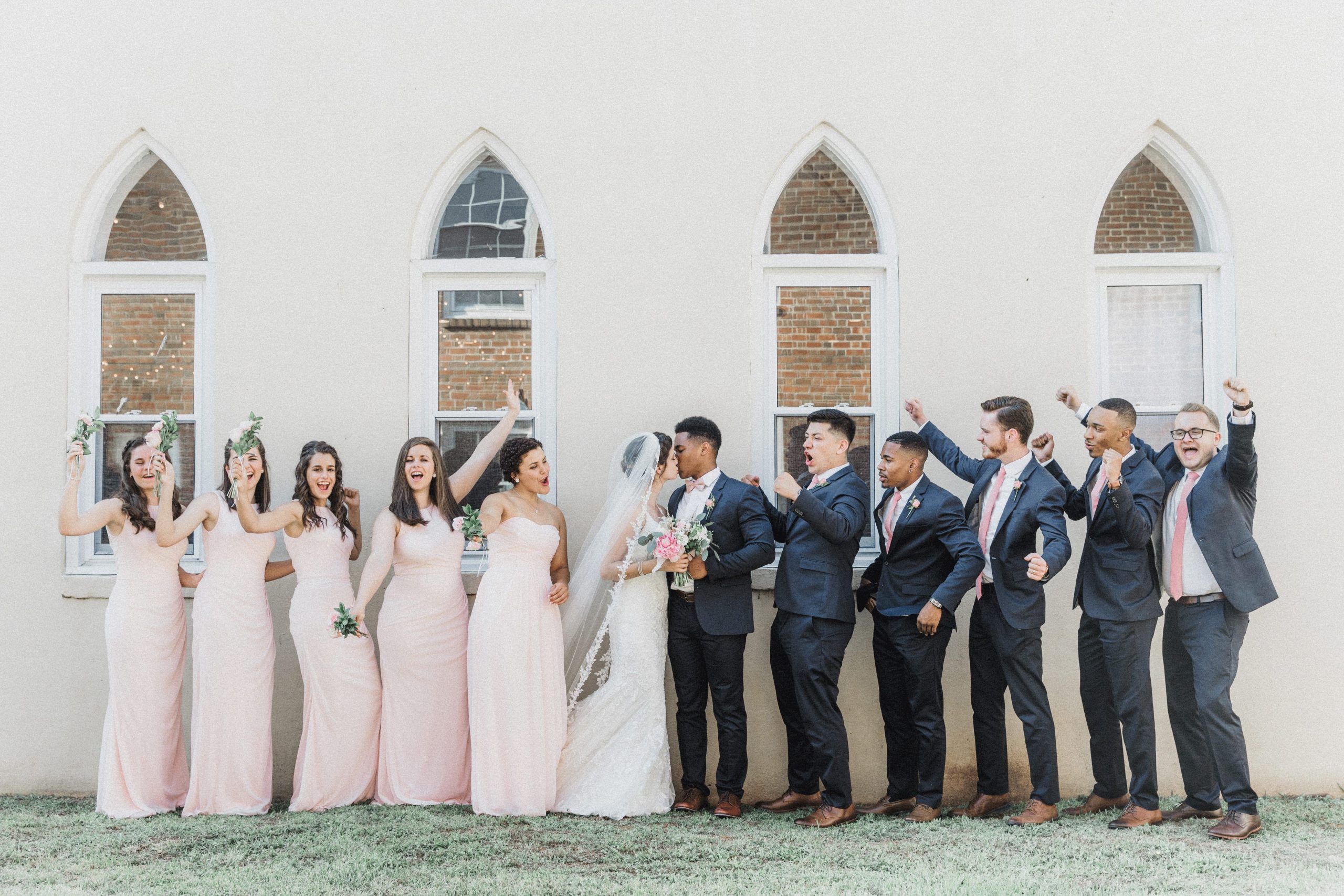 Wedding party image