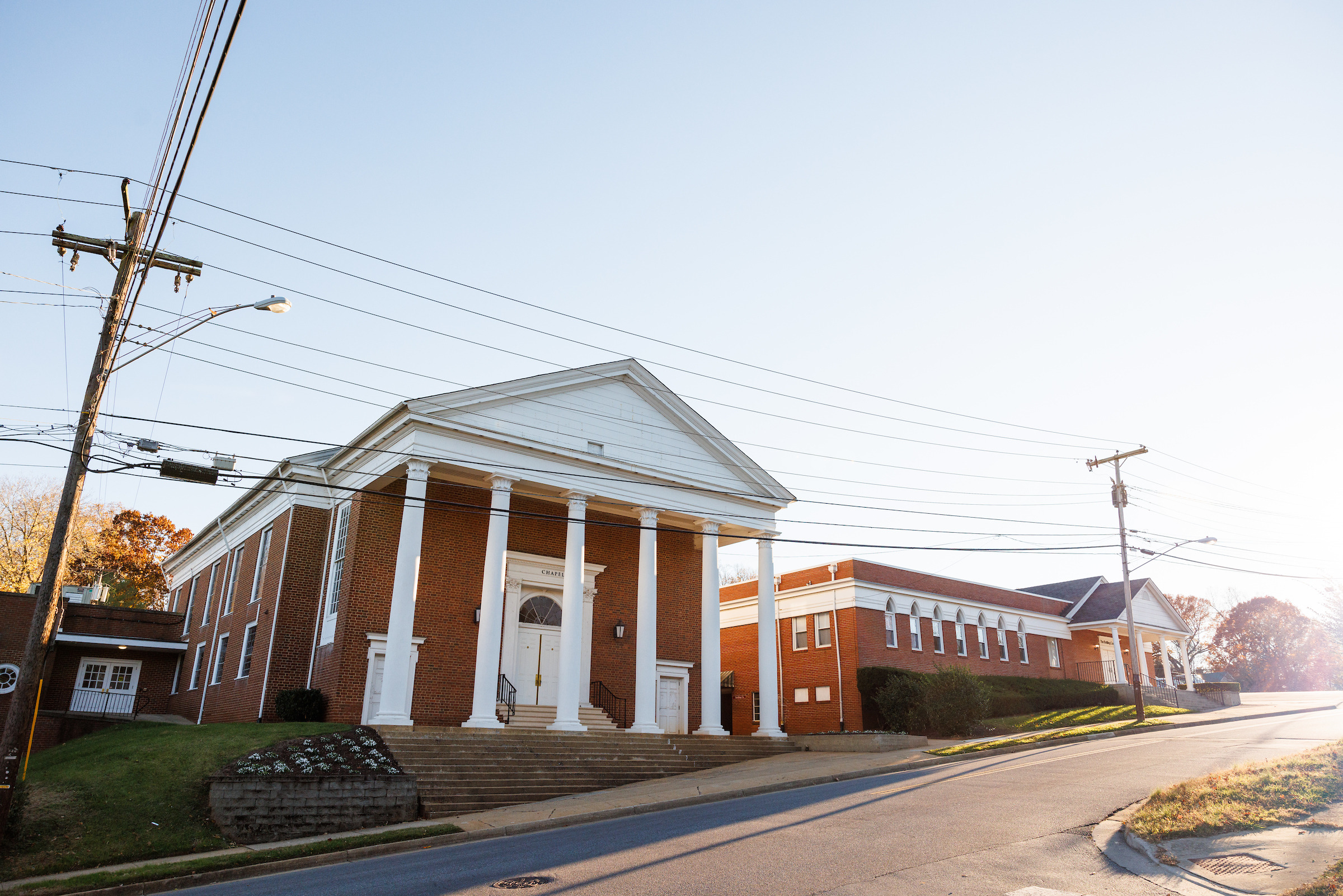 Outside view of Old Pate Chapel