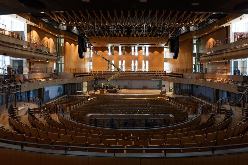 Concert hall, unlike any other in North America, nears
